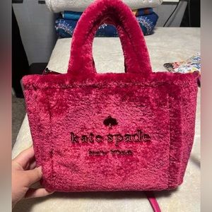 NWOT ! Kate Spade Ella Faux Fur Tote !